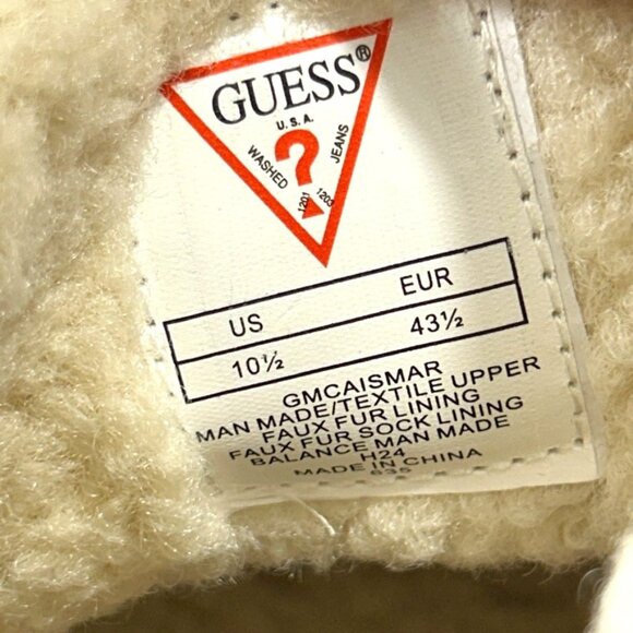 Guess Caismar Men’s Fashion Boots Brown US 10.5 - No Box - Picture 7 of 10